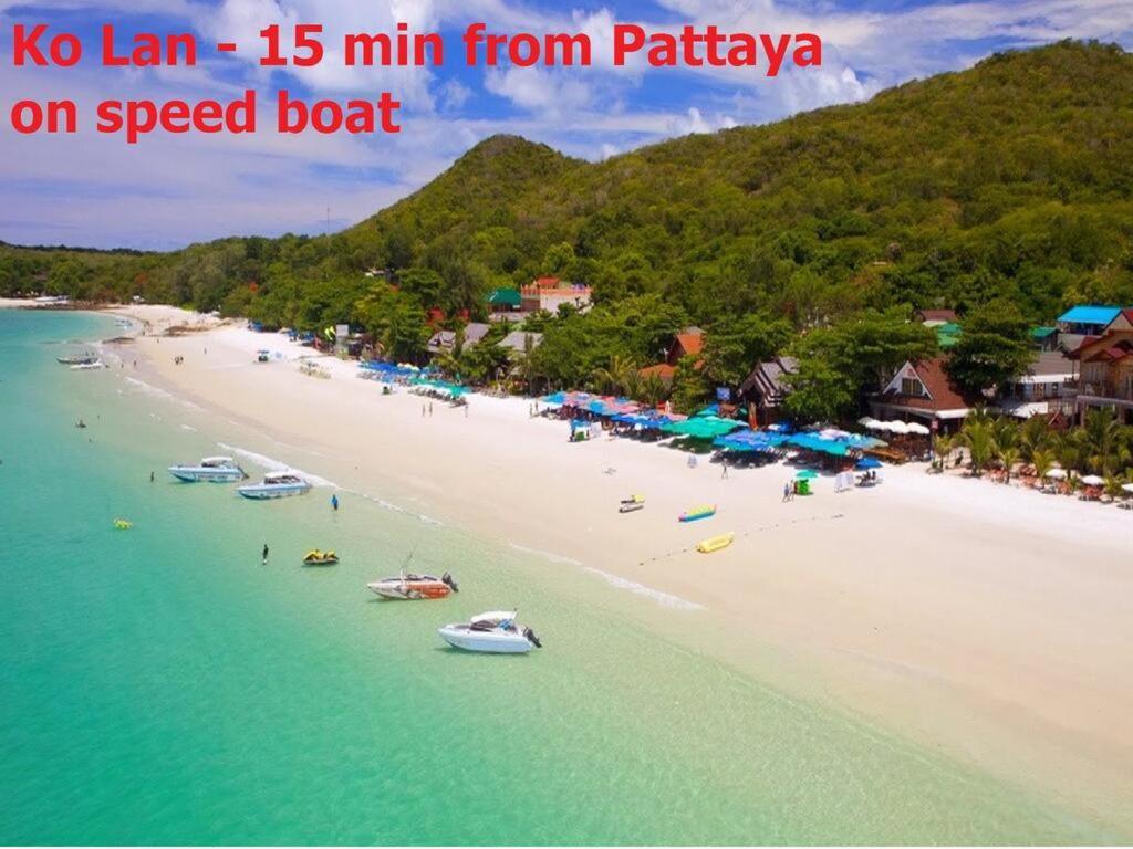 Двух-Комнатная Квартира В Кондоминимуме "Tropikal Garden" Pattaya Exterior foto