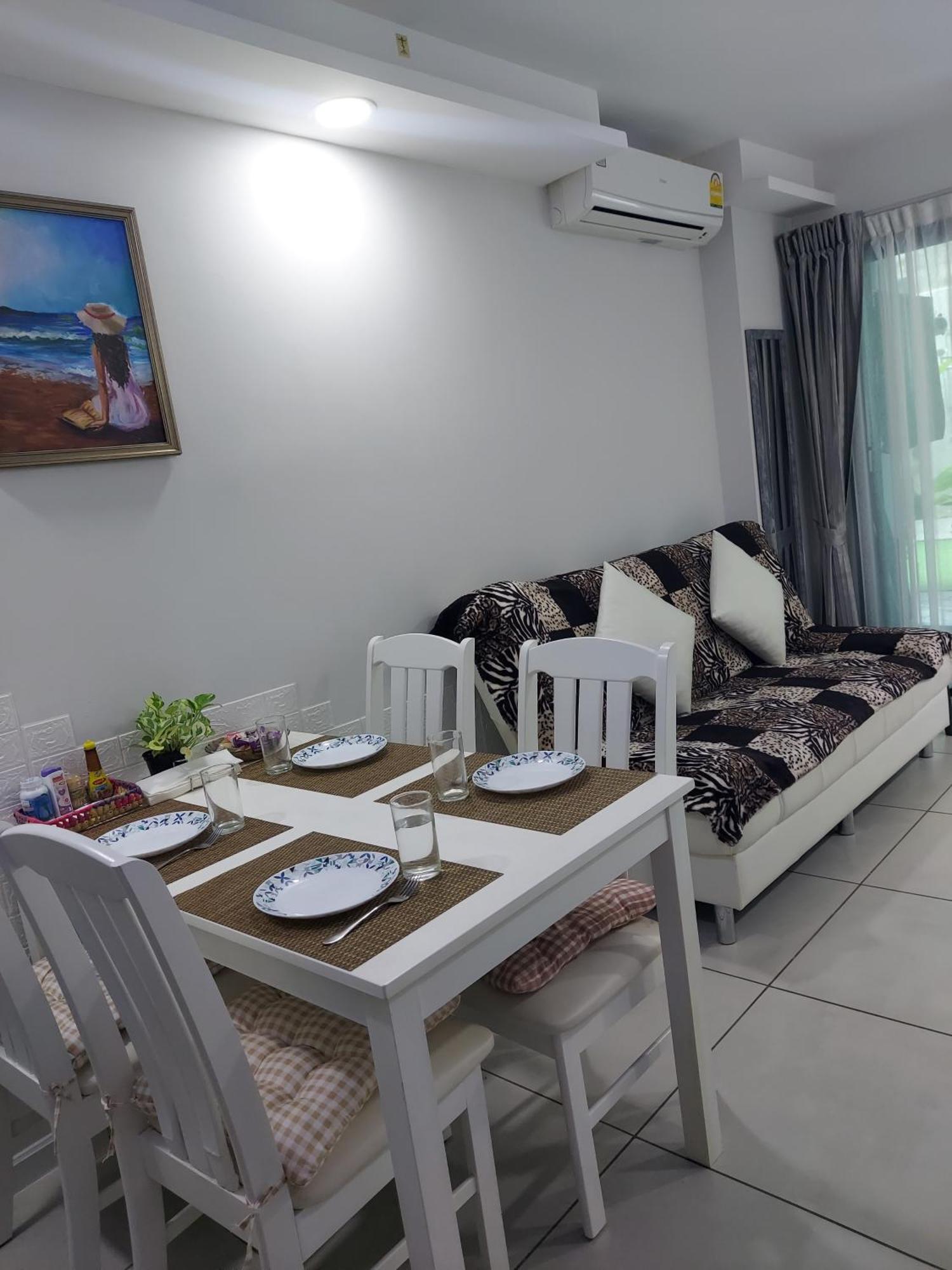 Двух-Комнатная Квартира В Кондоминимуме "Tropikal Garden" Pattaya Exterior foto